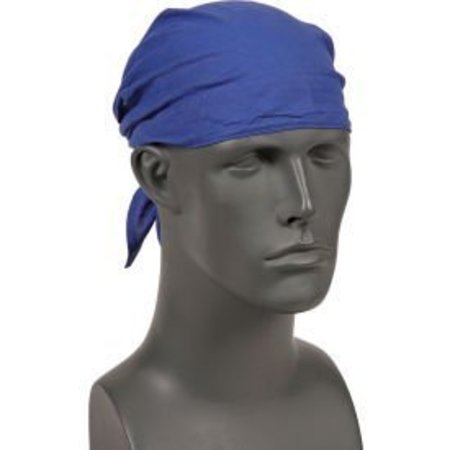ERGODYNE Ergodyne® Chill-Its® 6710 Evaporative Cooling Triangle Hat, Solid Blue, One Size 12327